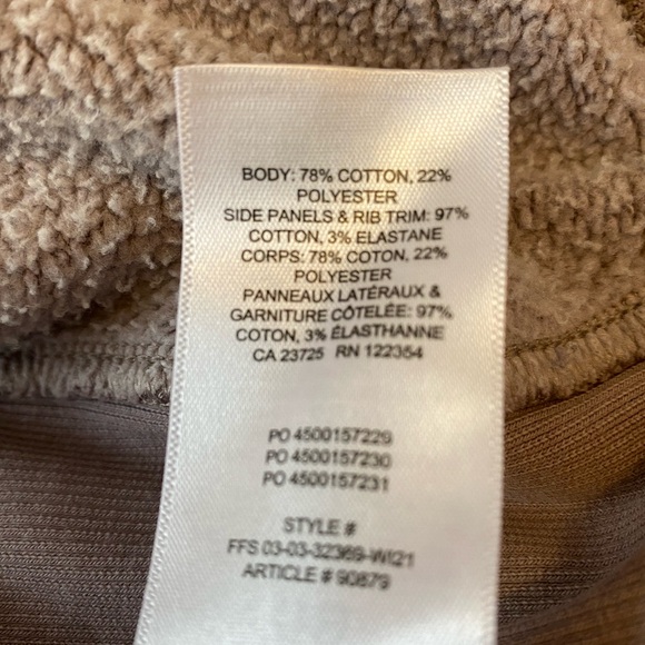 ARITZIA (TNA) Cozy Fleece Boyfriend Zip Hoodie (Size Small) - Picture 4 of 4